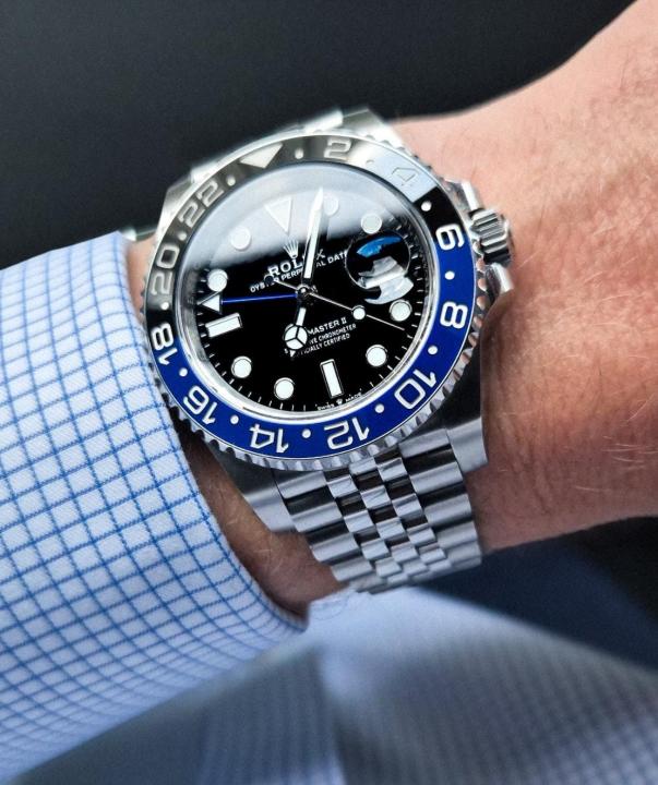 RLX GMT-Master II – Custom “Batman” Blue-Black Bezel Edition