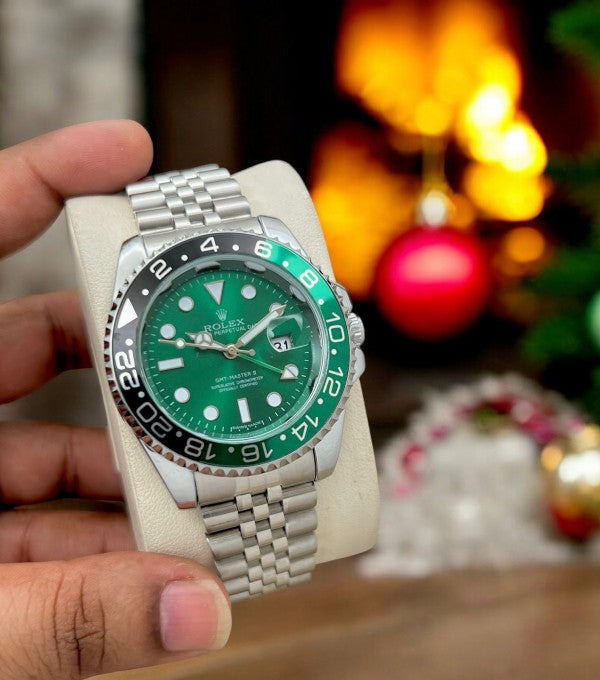 RLX Submariner – Custom “Pepsi-Green- Black” Bezel Edition