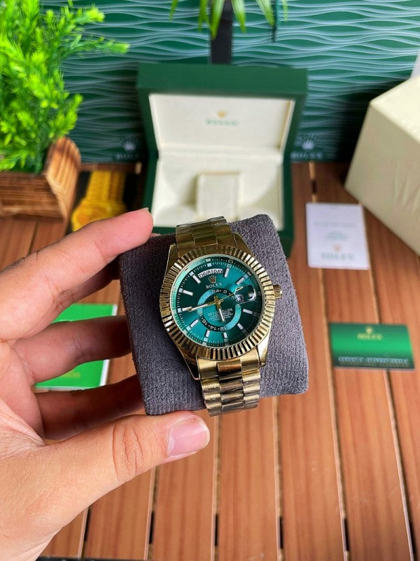 RLX Skydweller Day-Date premium quality chain watch