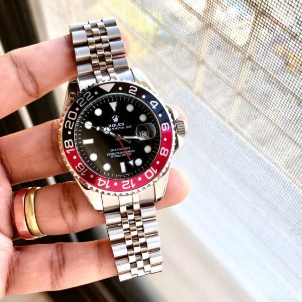 RLX Submariner – Custom “Pepsi” Red & Black Bezel Edition