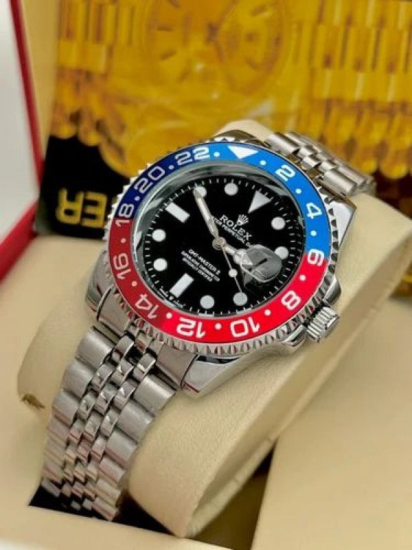 RLX Submariner – Custom “Pepsi-Blue Red” Bezel Edition