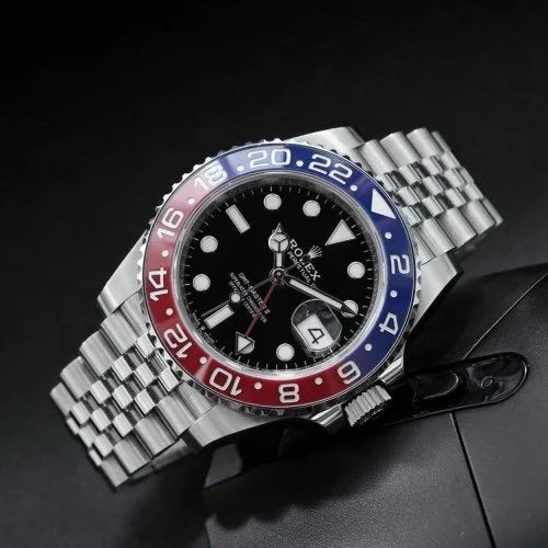 RLX Submariner – Custom “Blue Maroon” Bezel Edition