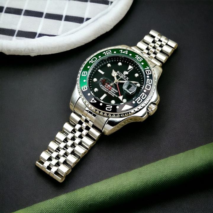 RLX GMT-Master II – Custom “Batman”Green Black Bezel Edition