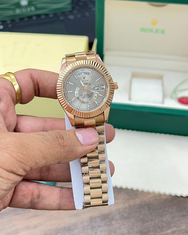 RLX Skydweller premium quality chain watch