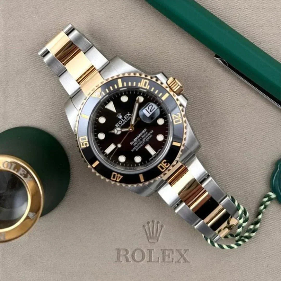 RLX Submariner – Custom “Pepsi-Green” Bezel Edition