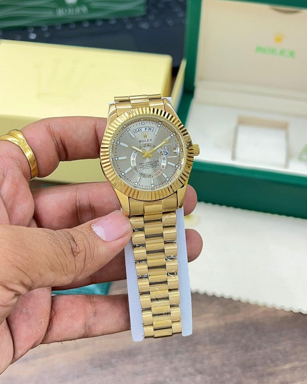 RLX Skydweller premium quality chain watch