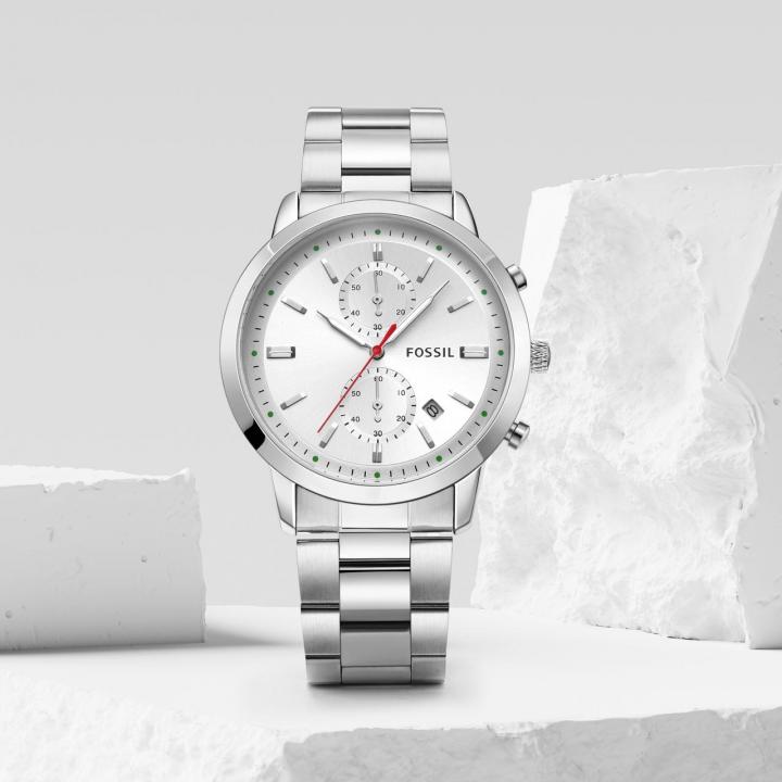 Fossiil Chronograph Stainless Steel Men’s Watch Silver