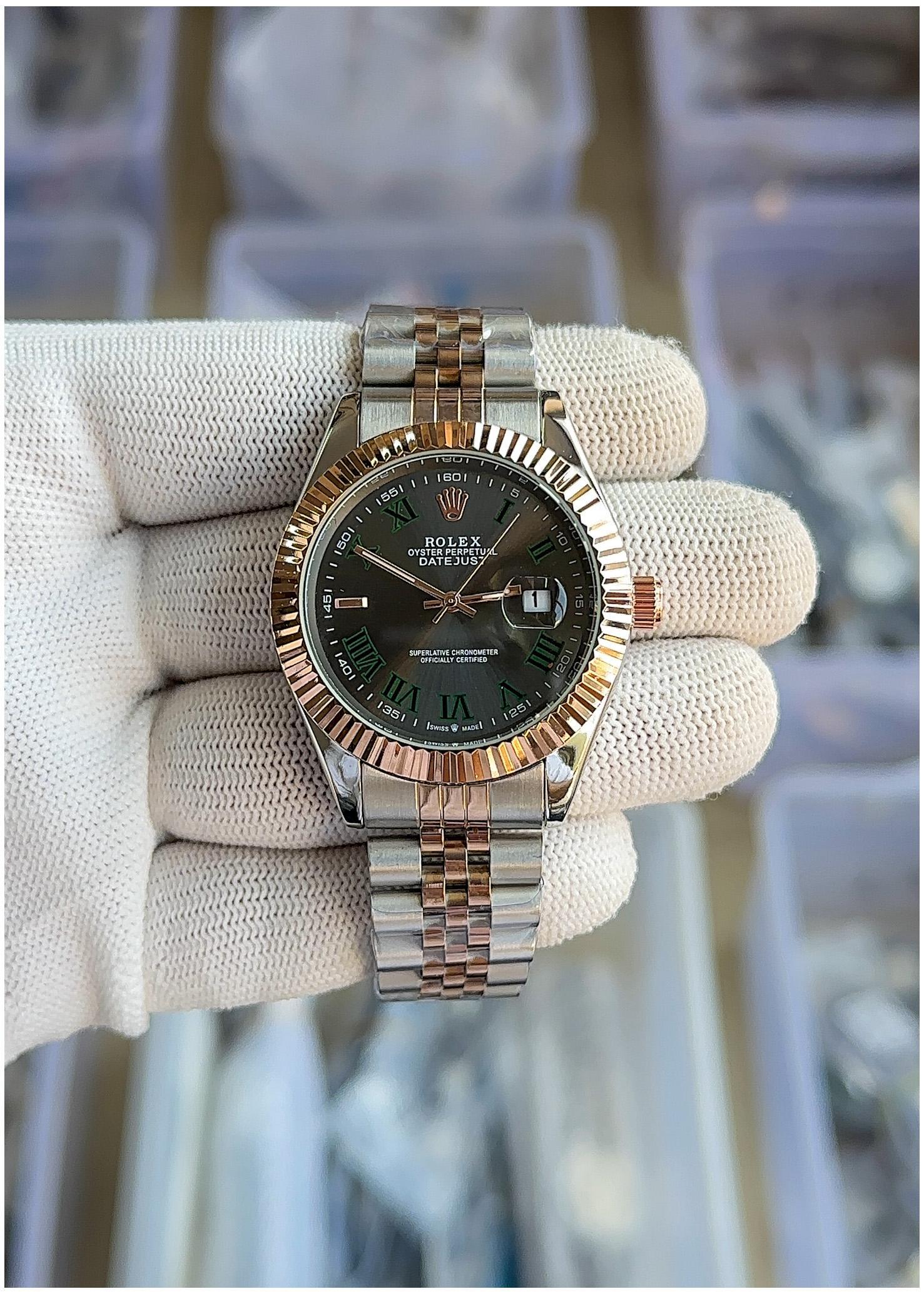 RLX Day-Date premium quality chain watch