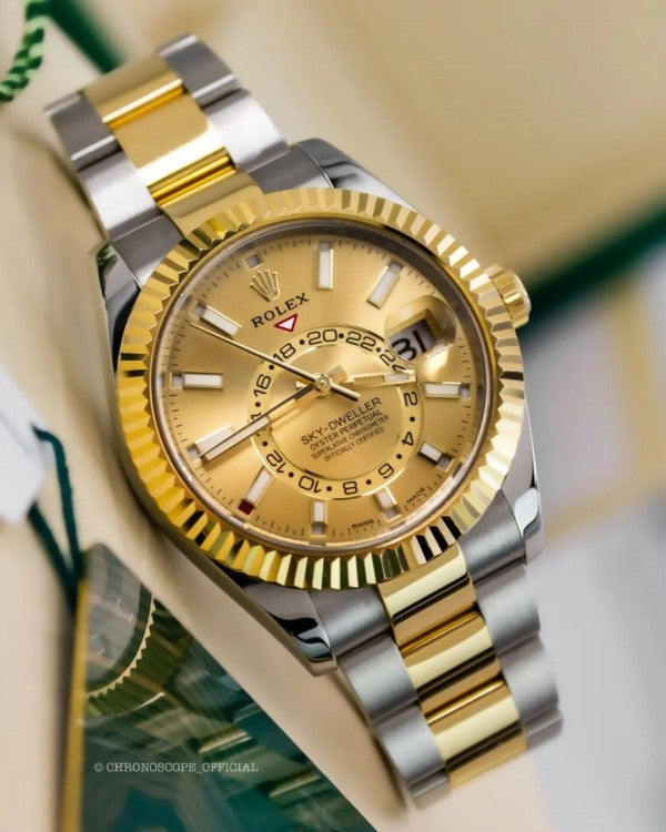 RLX Skydweller premium quality chain watch