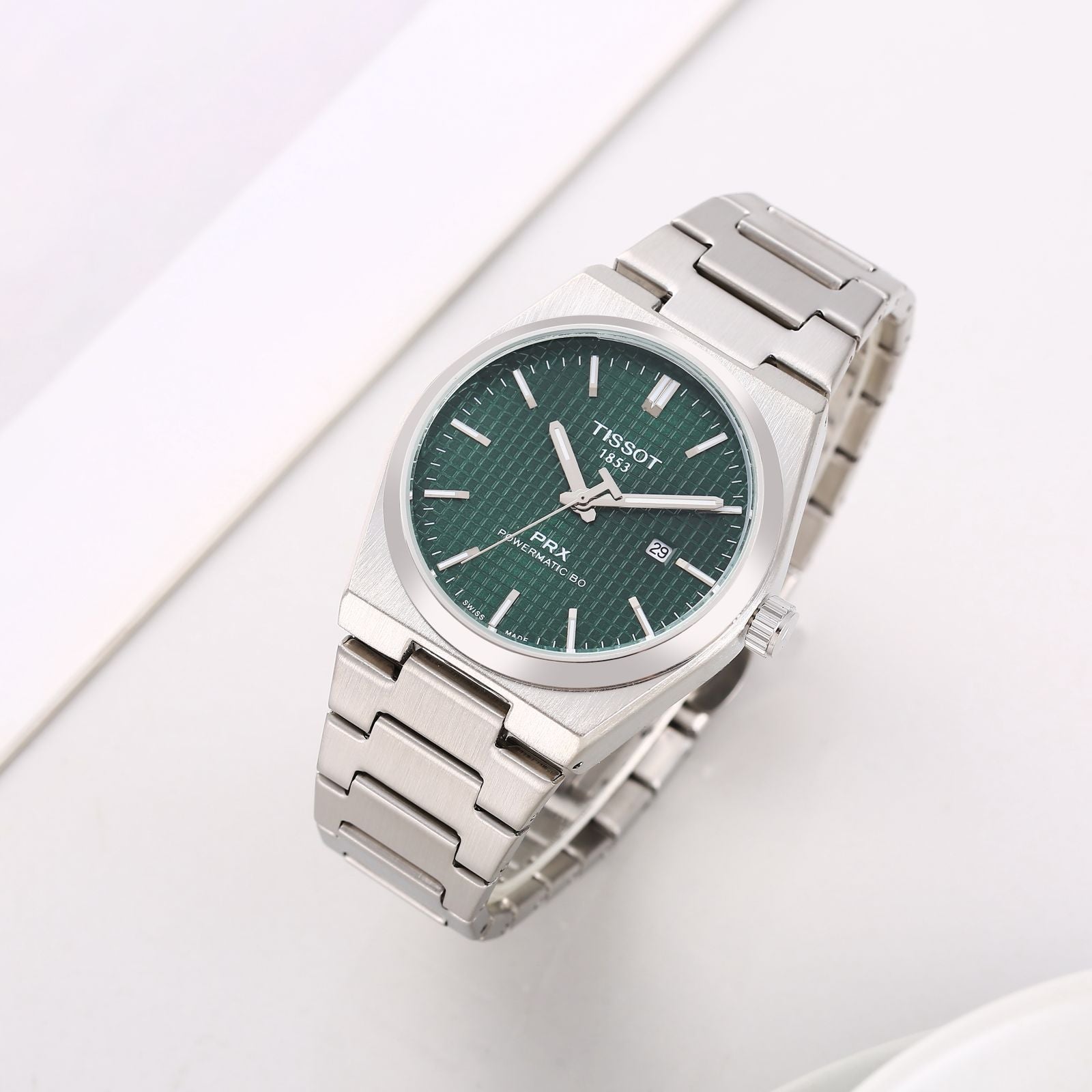 Tissot PRX Premiuim Watch (silver Green)