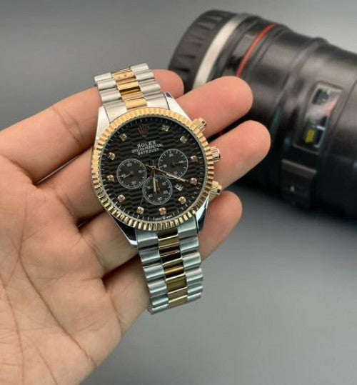 Luxury Branded 7A Watch Golden & Silver