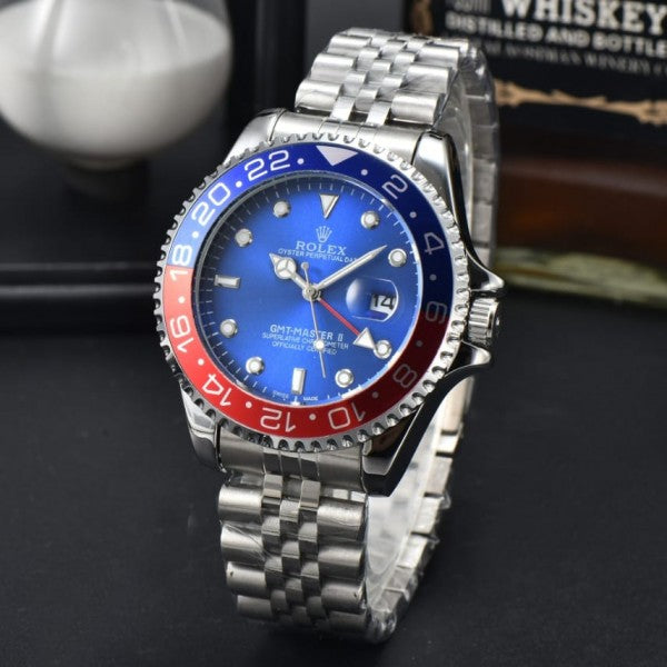 RLX Submariner – Custom “Pepsi” Red & Blue Bezel Edition