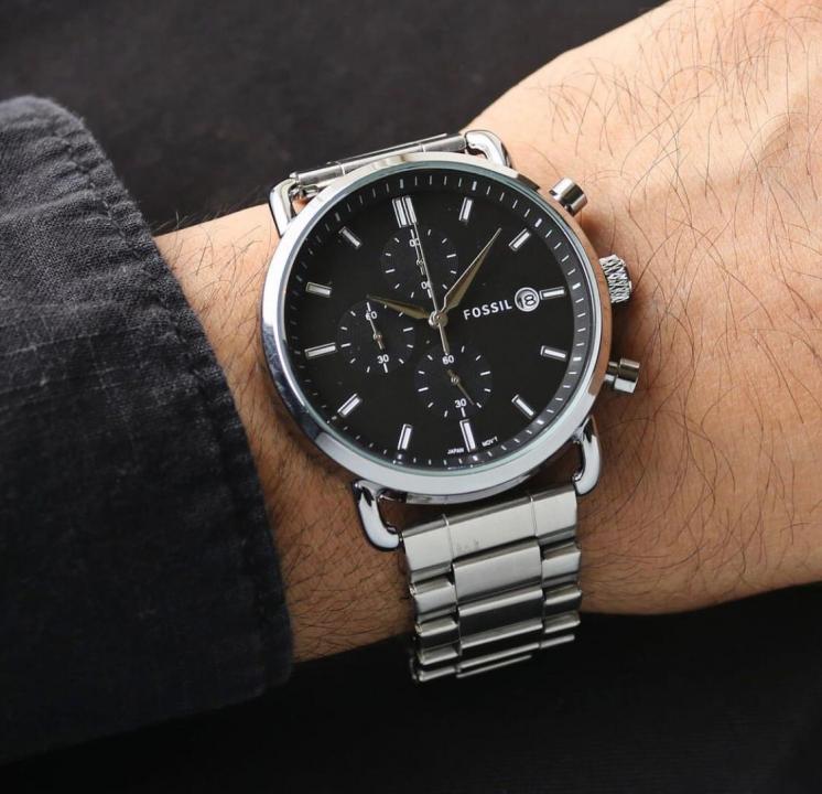 Fossiil Minimalist Chronograph Chain Watch